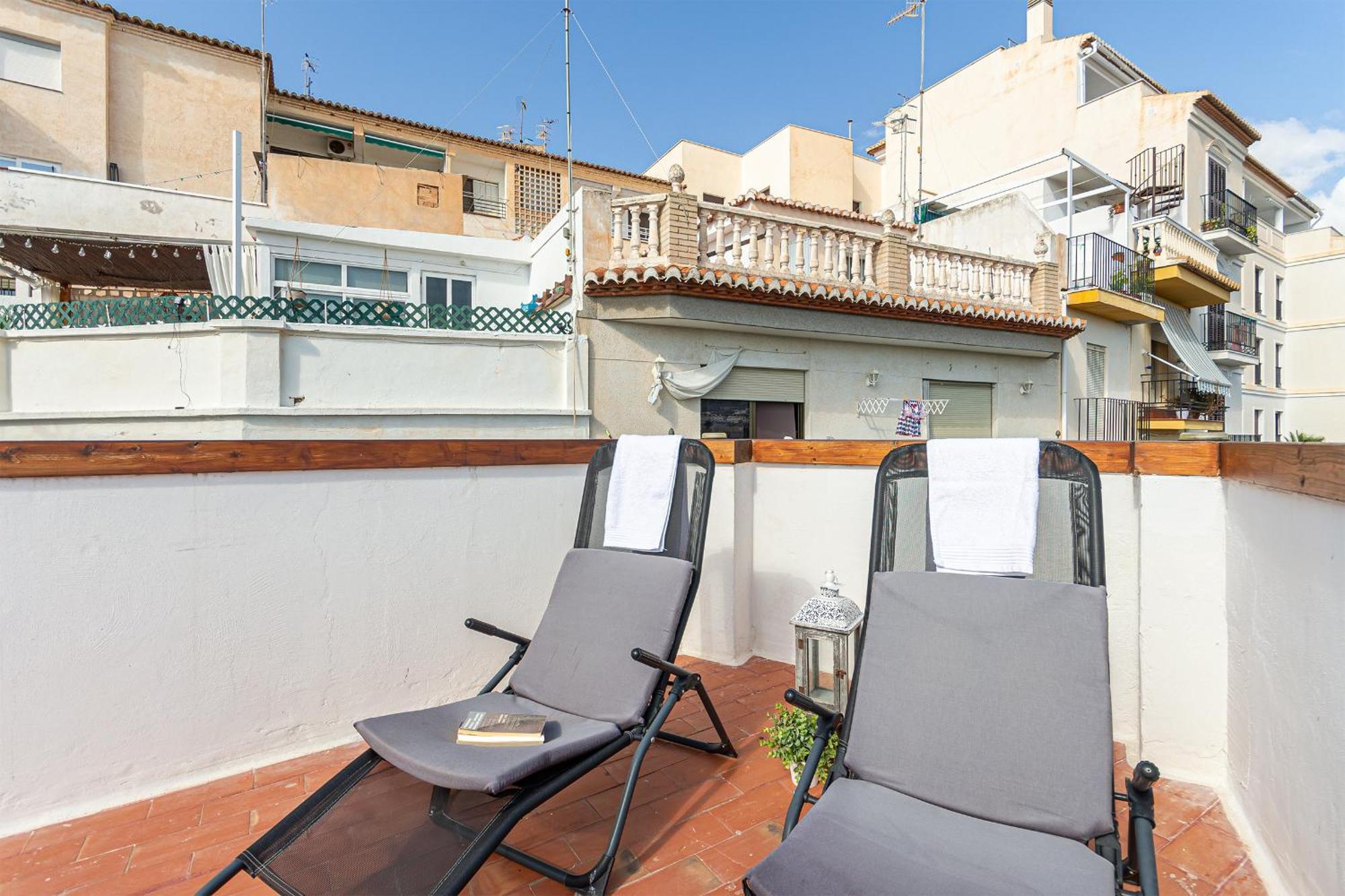Casa Lola Preciosa Azotea Vistas Panoramicas Apartamento Almuñécar Exterior foto